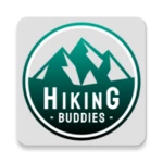 hiking buddies android application logo